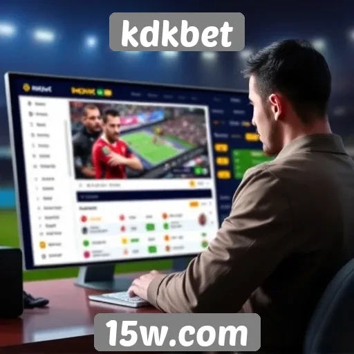 Análise da interface de usuário do site kdkbet