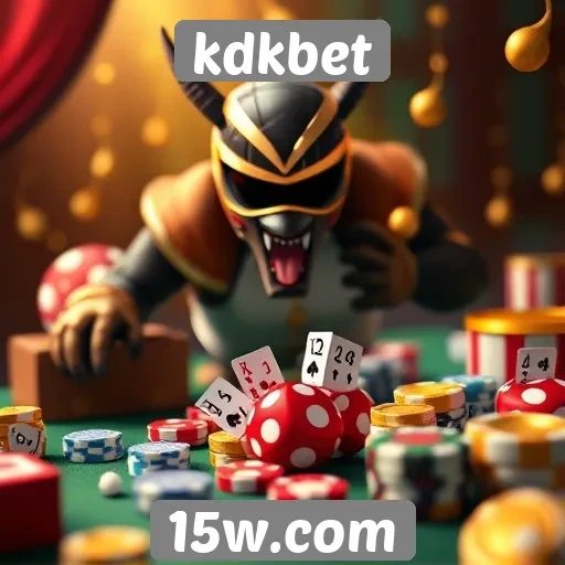 Variedade de jogos disponíveis no site Kdkbet